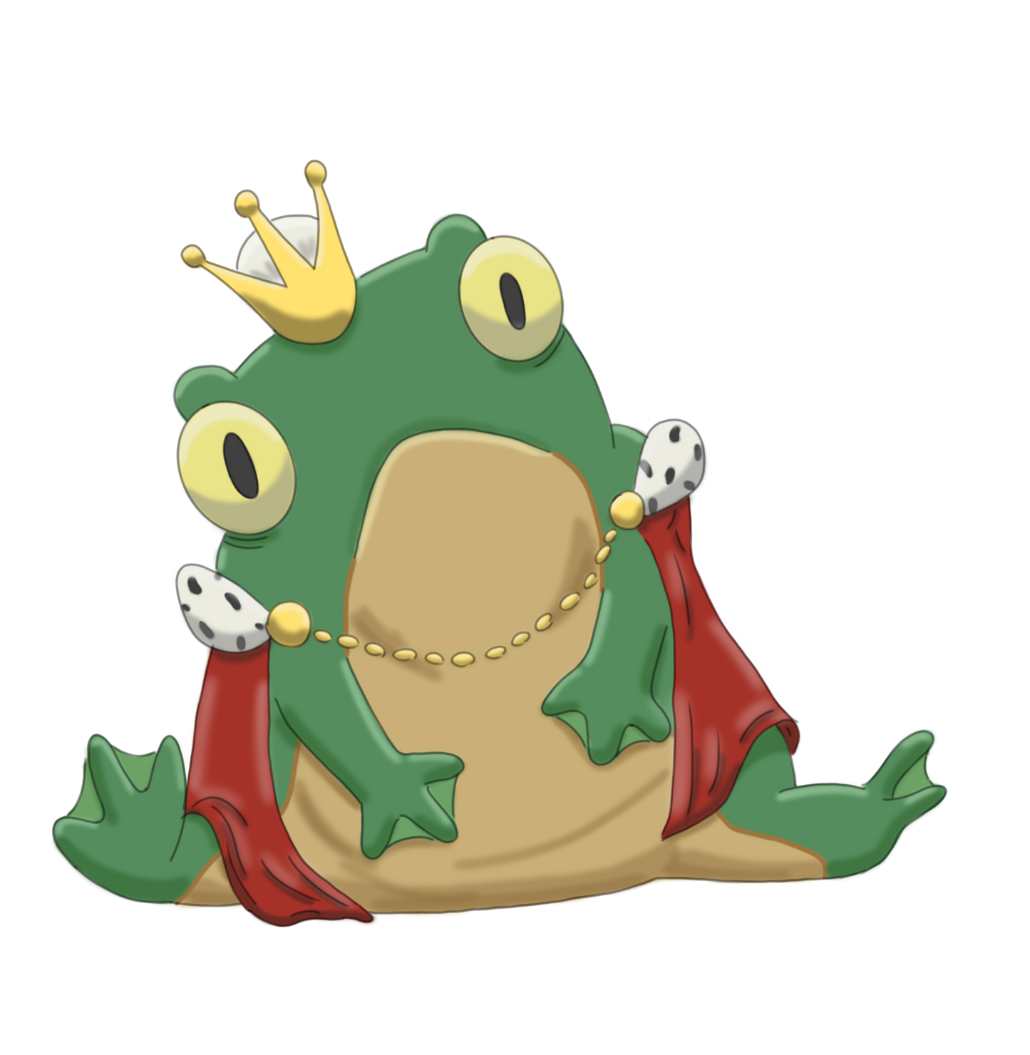 Henry the Frog Prince - Keychain